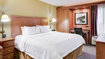 Pillowtop beds, in-room safe, blackout drapes, iron/ironing board