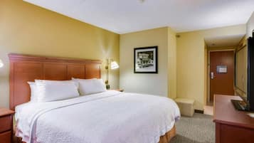 Pillowtop beds, in-room safe, blackout drapes, iron/ironing board