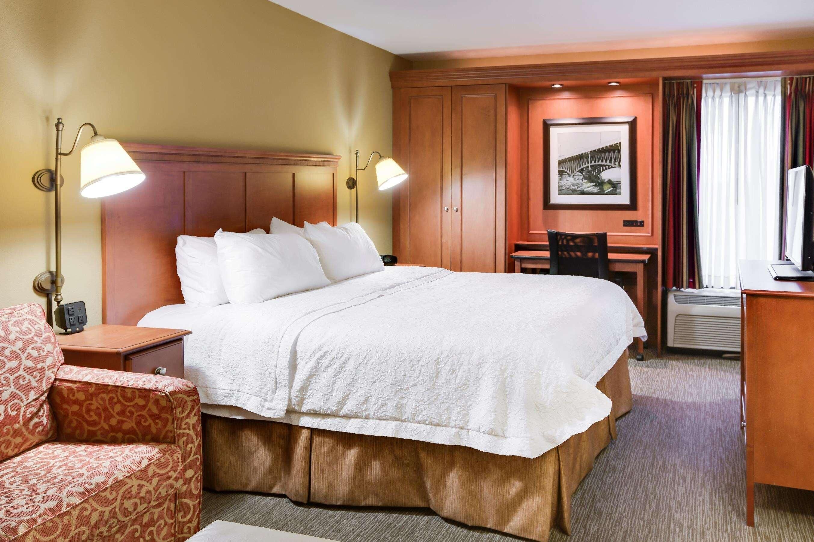 Pillow-top beds, in-room safe, blackout curtains, iron/ironing board