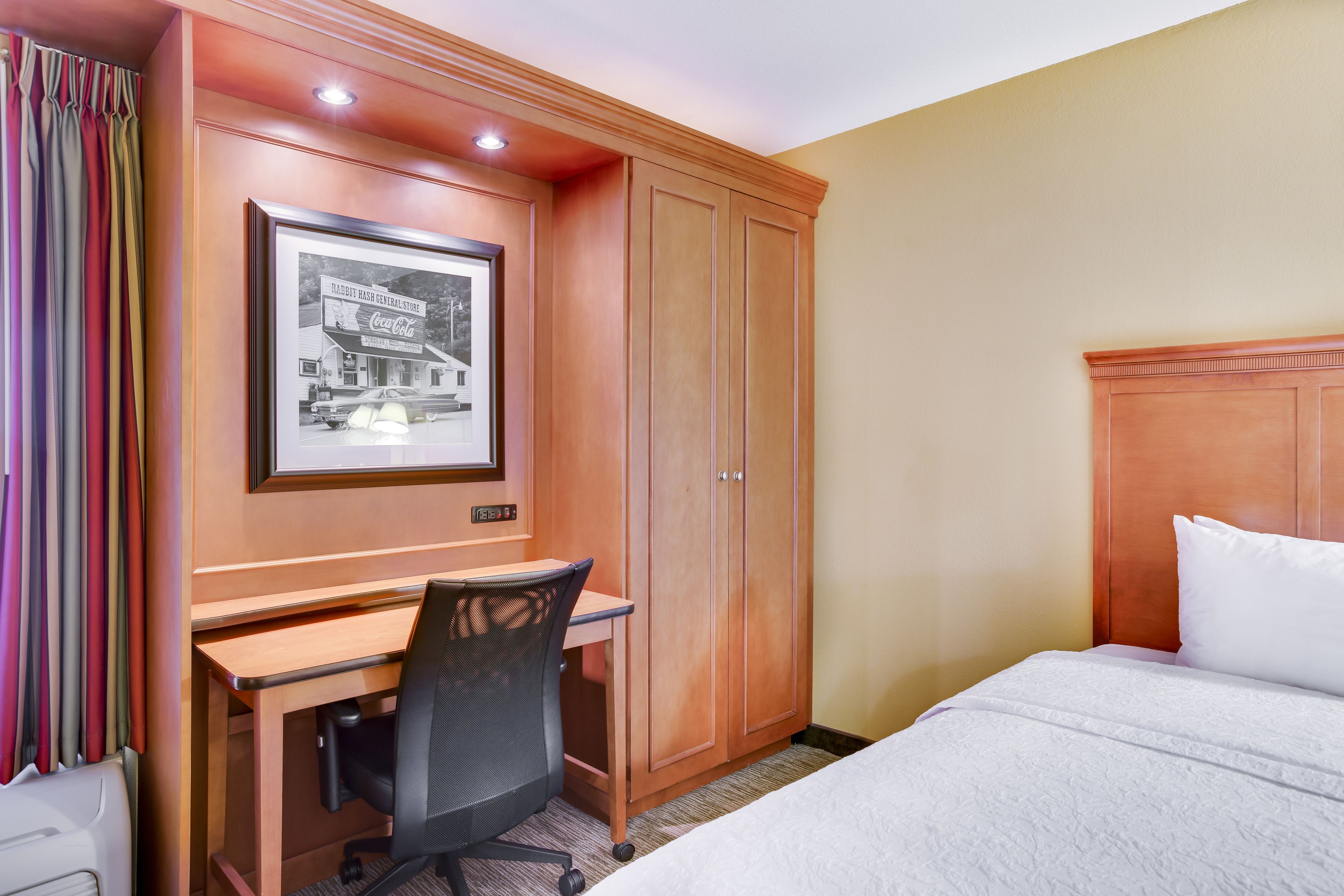 pillow-top beds, in-room safe, blackout curtains, iron/ironing board