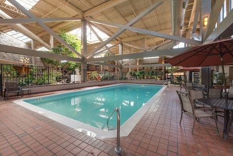 Indoor pool, a heated pool, sun loungers. The Academy Hotel Colorado Springs