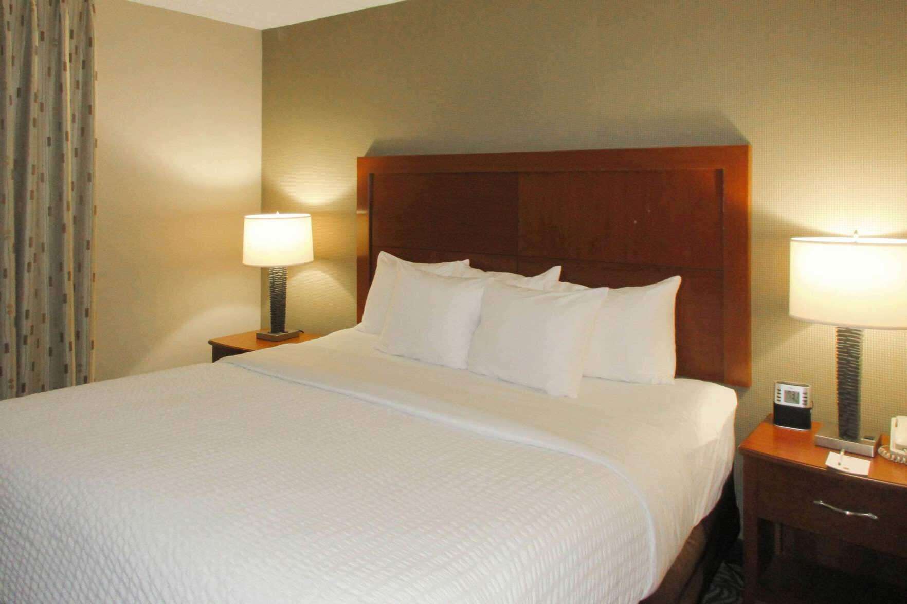Premium bedding, in-room safe, laptop workspace, iron/ironing board