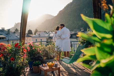 Rooftop terrace. Boutique Hotel Auersperg
