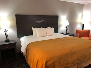 Chambre Deluxe, 1 très grand lit, accessible aux personnes à mobilité réduite, non-fumeur