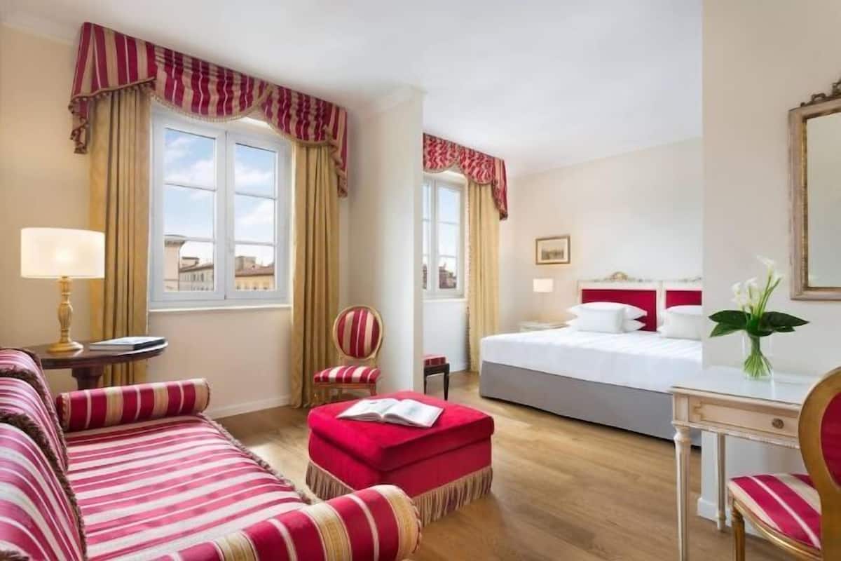 Ropa de cama de alta calidad y minibar