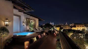 Suite Prestigio, 1 habitación, Terraza (Balcony) | Ropa de cama de alta calidad y minibar