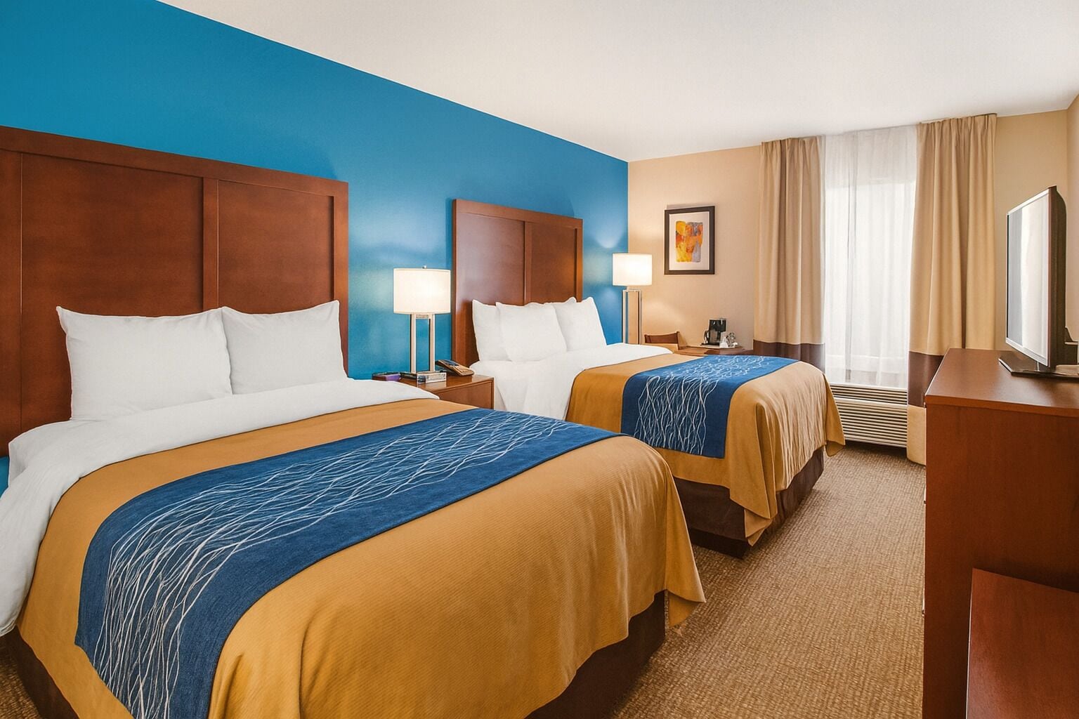 Caja de seguridad en la habitación y decoración personalizada 