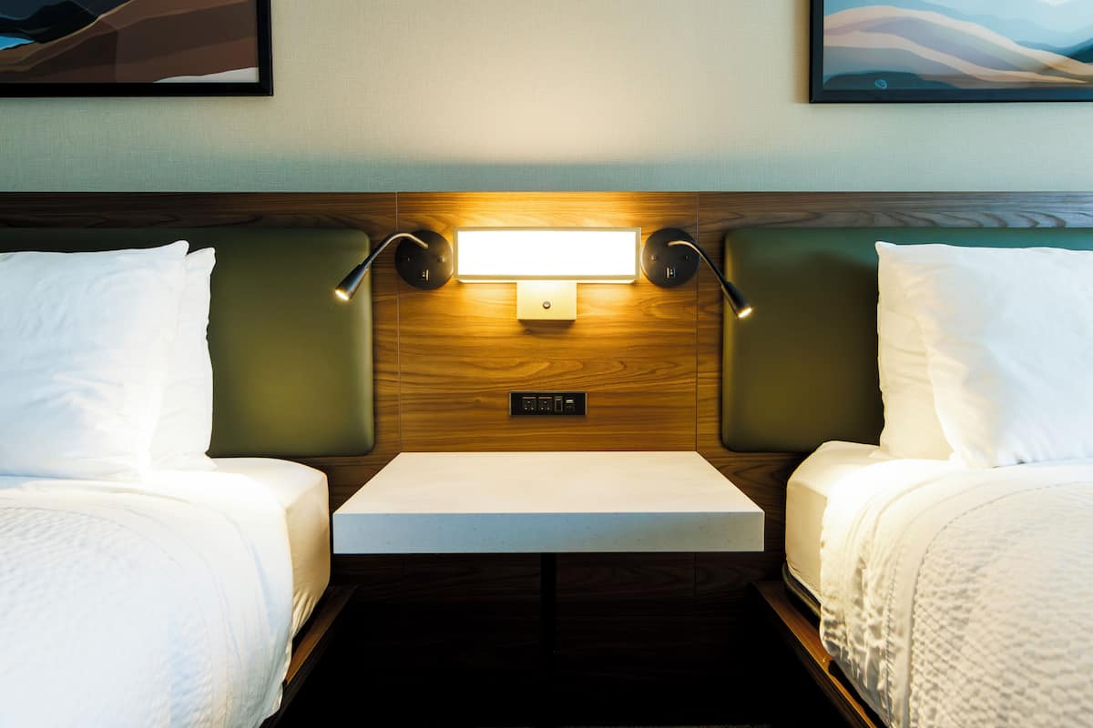 In-room safe, desk, blackout curtains, iron/ironing board