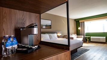 Premium bedding, pillow-top beds, in-room safe, desk