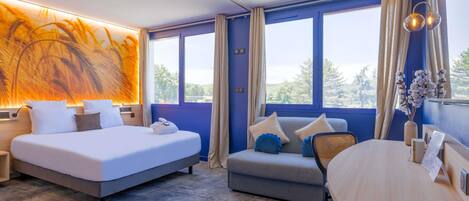 Privilege, Room, 1 Double Bed with Sofa bed | Premium bedding, in-room safe, desk, blackout drapes