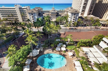 Outdoor pool, open 8:00 AM to 7:00 PM, cabanas (surcharge) at Sheraton Princess Kaiulani