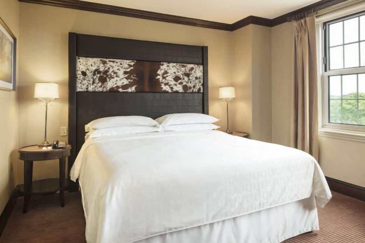 Roba de llit d'alta qualitat, caixa forta a l'habitació i escriptori