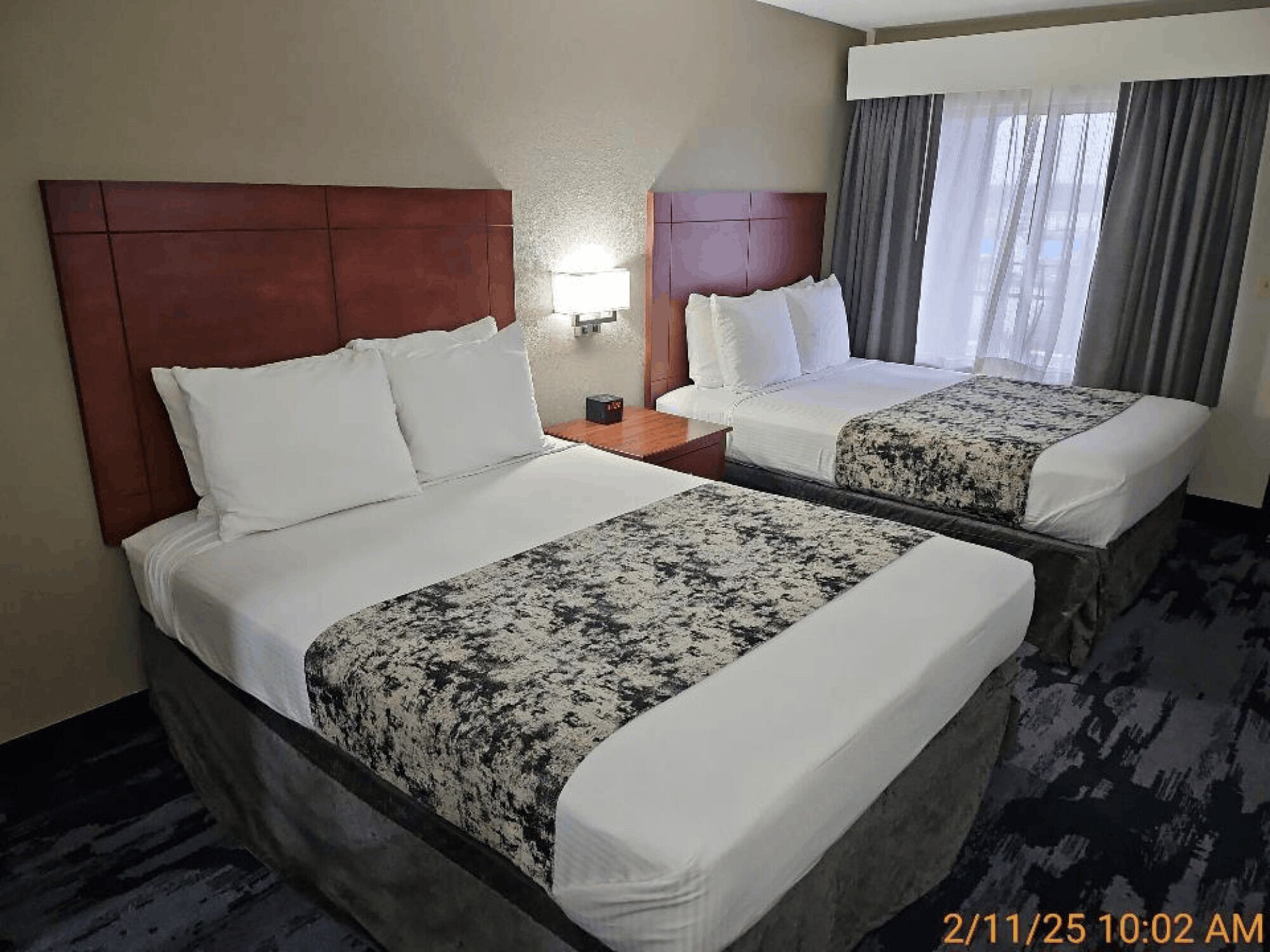 Desk, iron/ironing board, cribs/infant beds, rollaway beds