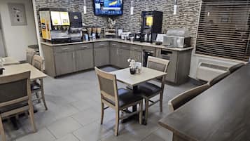 Free daily full breakfast