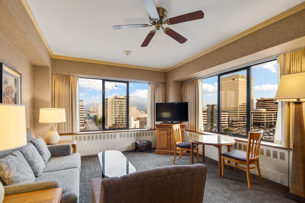 junior suite | premium bedding, down duvets, pillow-top beds, in-room safe