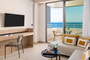 Superior Suite Sea View | In-room safe, soundproofing, free WiFi, bed sheets - Electra Palace Rhodes - Premium All Inclusive (Rhodes)