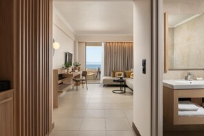 Superior Suite Sea View | In-room safe, blackout curtains, soundproofing, iron/ironing board - Electra Palace Rhodes - Premium All Inclusive (Rhodes)