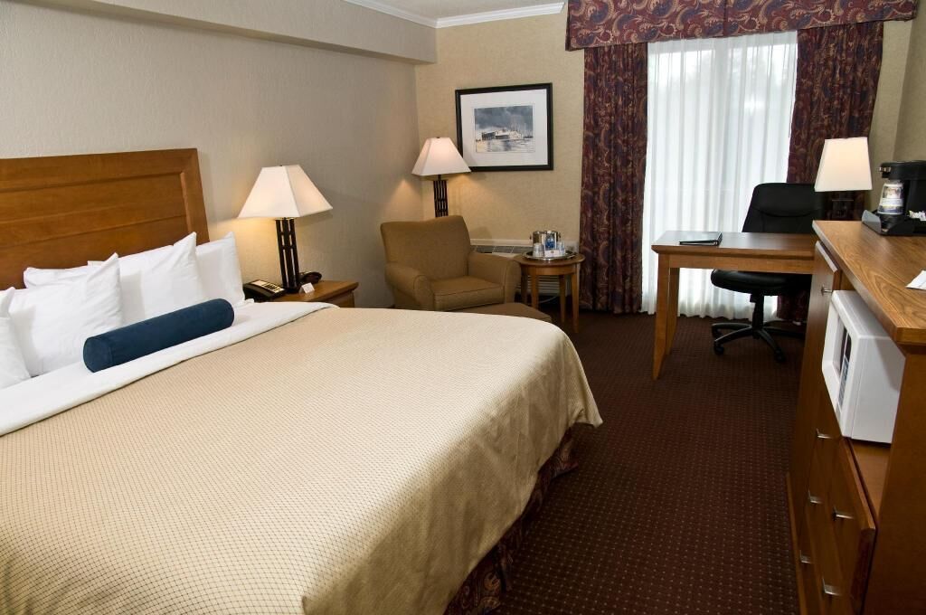 Premium bedding, blackout drapes, iron/ironing board, WiFi