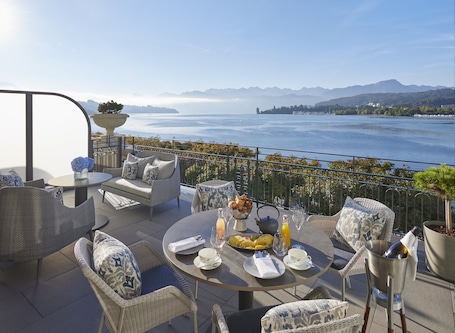 Suite, Terrace, Lake View | Terrace/patio