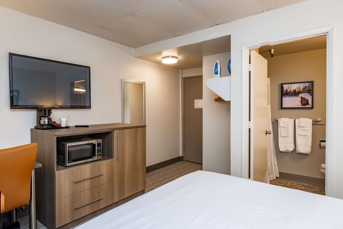 Zimmer, 1 Queen-Bett, barrierefrei, Nichtraucher (Mobility) | 1 Schlafzimmer, Schreibtisch, Bügeleisen/Bügelbrett, kostenloses WLAN