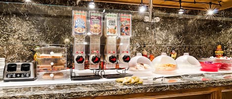 Free daily cooked-to-order breakfast