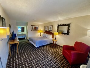 1 bedroom, blackout curtains, soundproofing, iron/ironing board