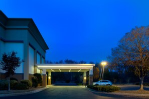 Front of property - evening/night
