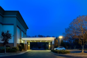 Front of property - evening/night