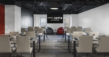Meeting space at Hotel Zetta San Francisco