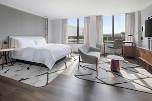 Premium bedding, down duvets, pillow-top beds, in-room safe