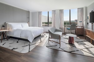 Premium bedding, down duvets, pillow-top beds, in-room safe