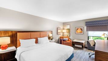 Desk, blackout drapes, iron/ironing board, free WiFi