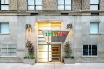 Hotel entrance at The Shoreham Hotel