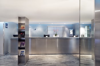 Check-in/check-out kiosk at The Shoreham Hotel
