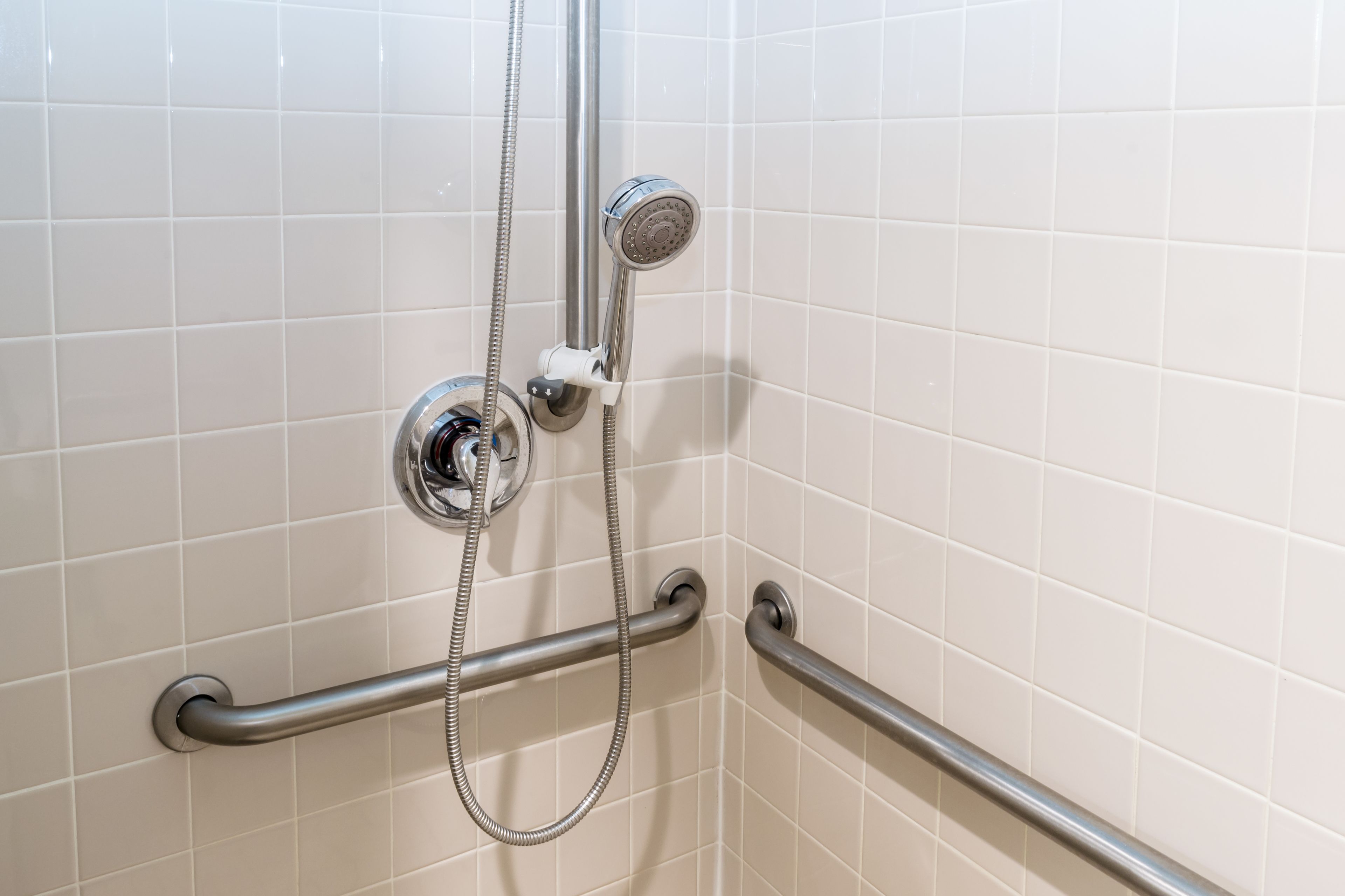 Dusj på badet