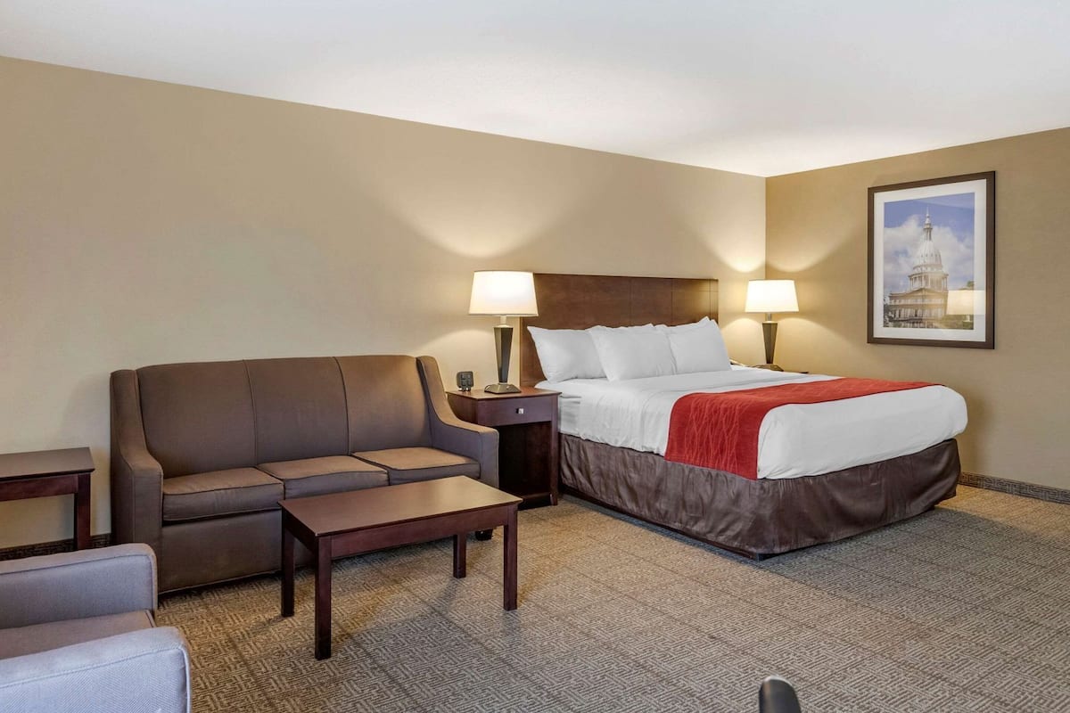 Desk, iron/ironing board, free cots/infant beds, free WiFi