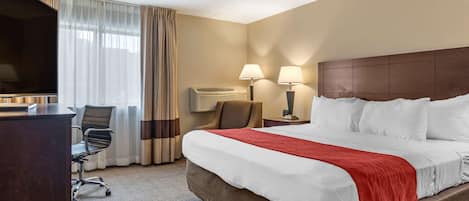 Bureau, fer et planche à repasser, lits bébé (gratuits), Wi-Fi gratuit