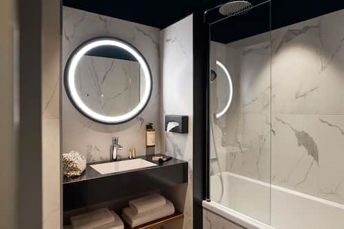 Minibar, in-room safe, desk, blackout drapes