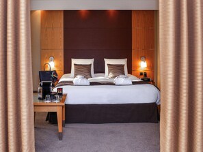 Minibar, in-room safe, desk, blackout drapes