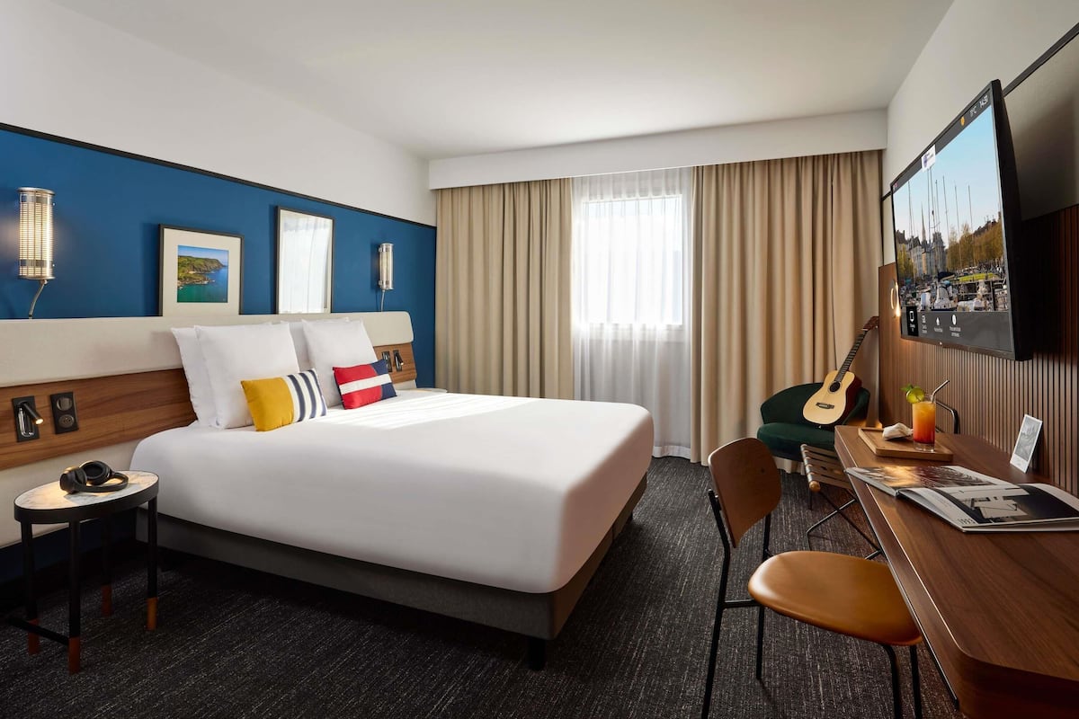 Minibar, in-room safe, desk, blackout curtains