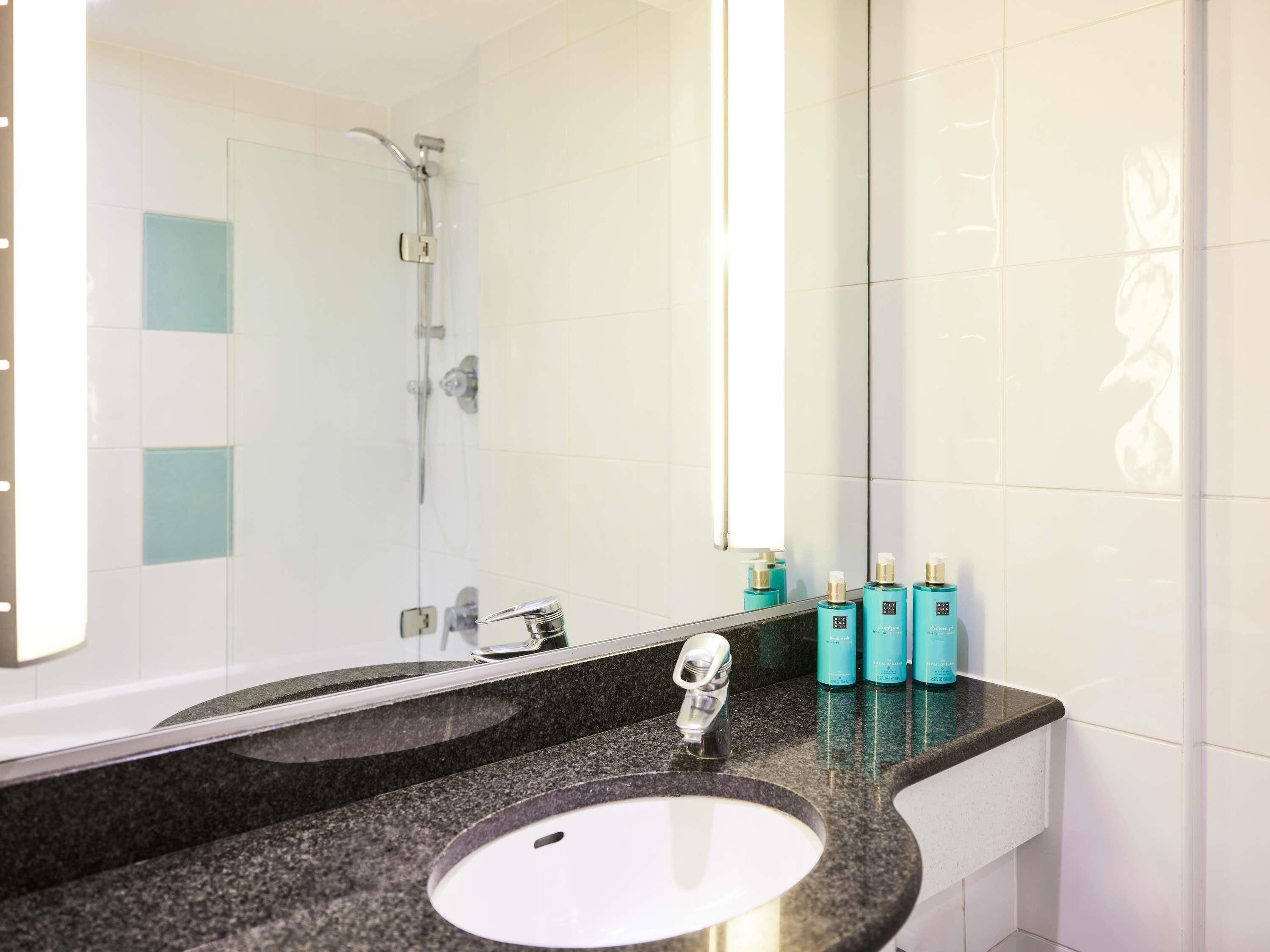 hypo-allergenic bedding, pillow-top beds, in-room safe, desk