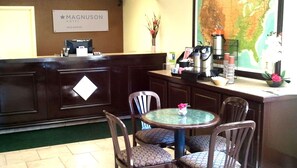 Free daily on-the-go breakfast  - Magnuson Hotel Red Baron (Garden City)