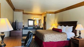 Standard Room, 1 King Bed | Desk, iron/ironing board, free WiFi, bed sheets