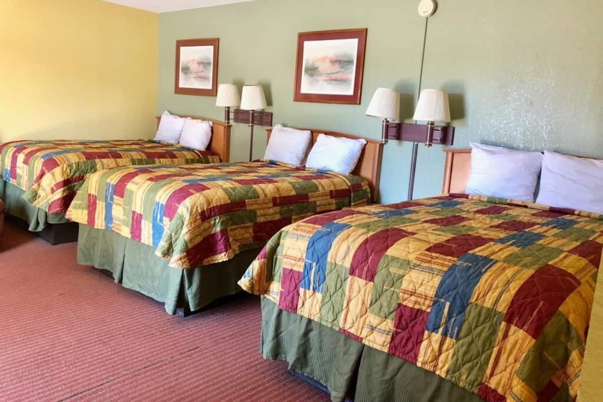 Economy Single Room, Multiple Beds, Non Smoking, Refrigerator & Microwave