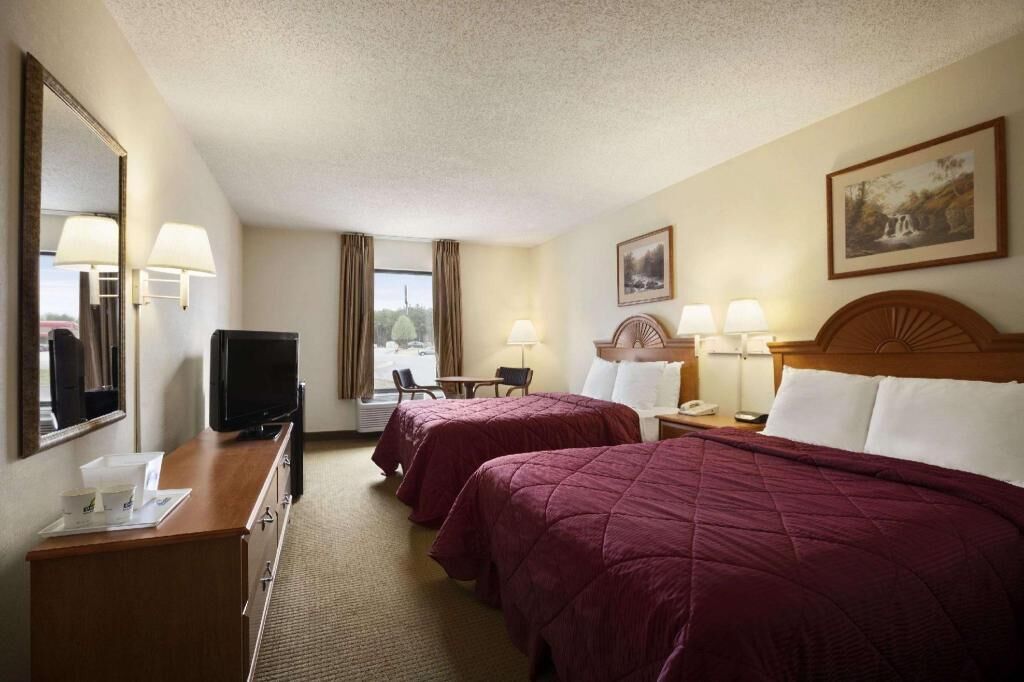In-room safe, desk, blackout drapes, iron/ironing board