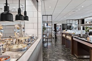 Daily buffet breakfast (DKK 130 per person)