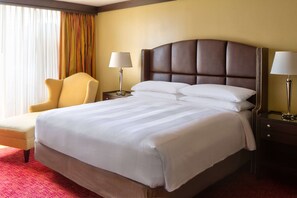 Desk, blackout curtains, iron/ironing board, free cots/infant beds