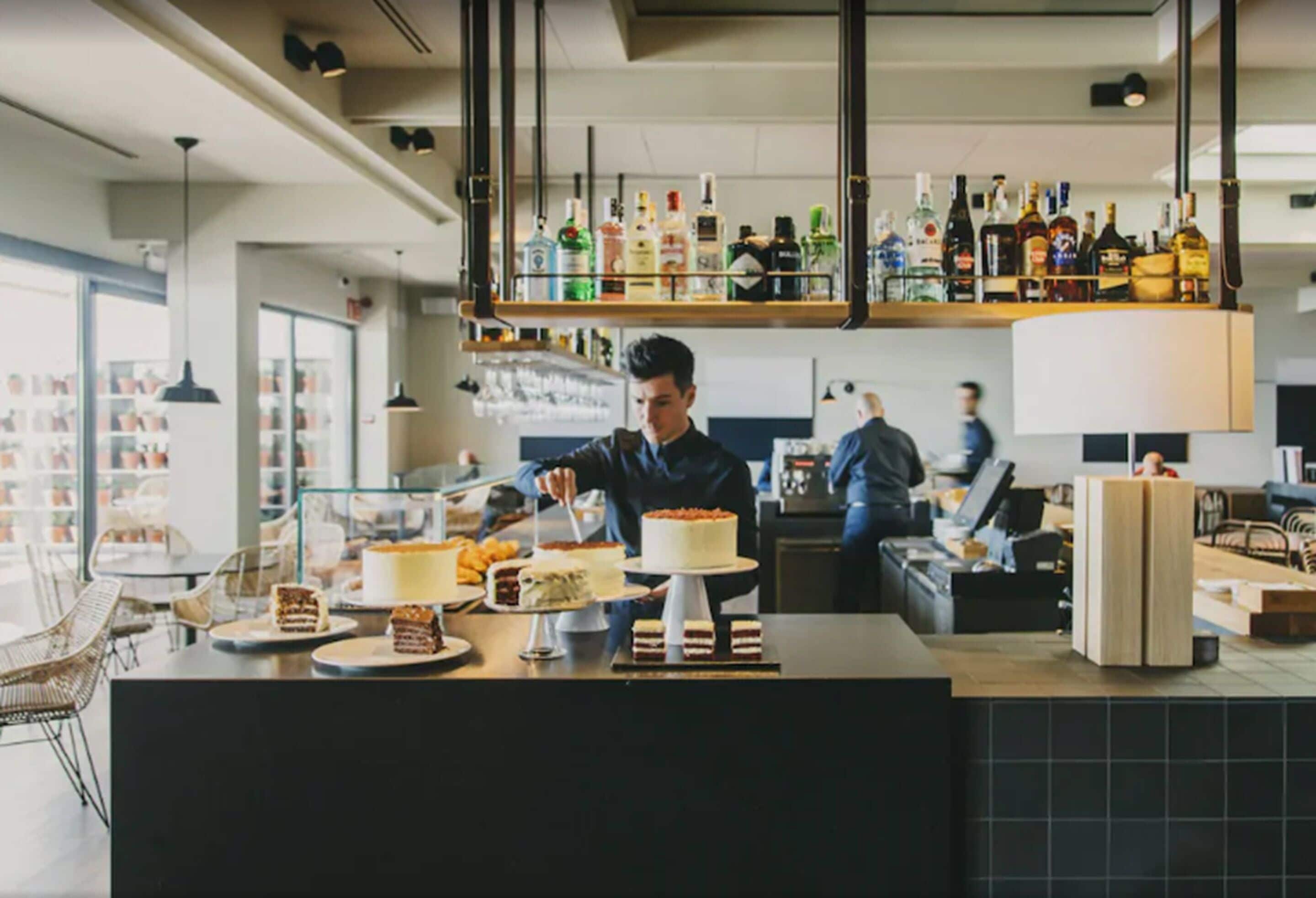 breakfast, lunch, dinner served; beach views