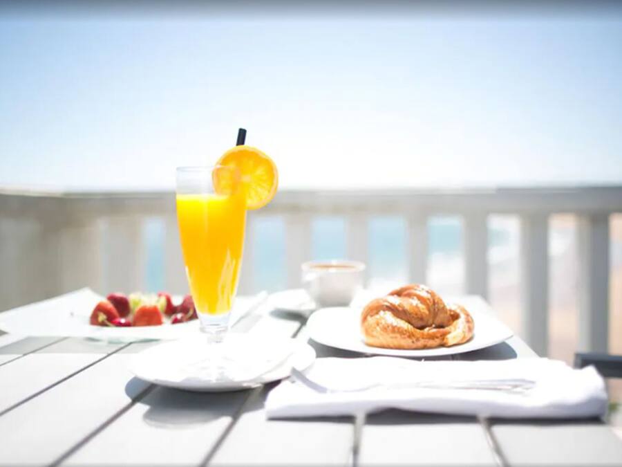 Double Room, Terrace, Sea View or Beach View | Balkon