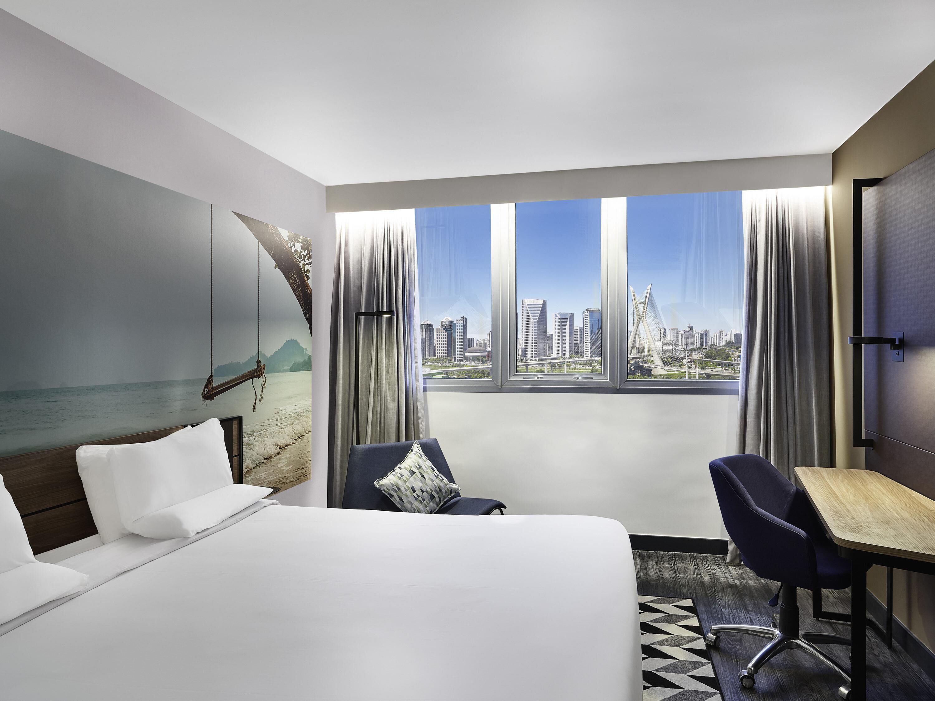 Ropa de cama hipoalergénica y minibar 